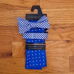 Tommy Hilfighandkerchief seter bowtie and